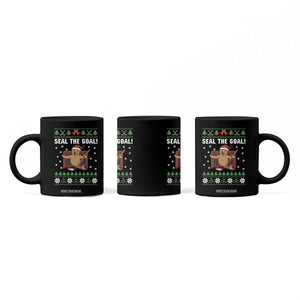 Funny Seal The Goal Coffee Mug Goalie Ice Hockey Player Gift TS12 Print Your Wear