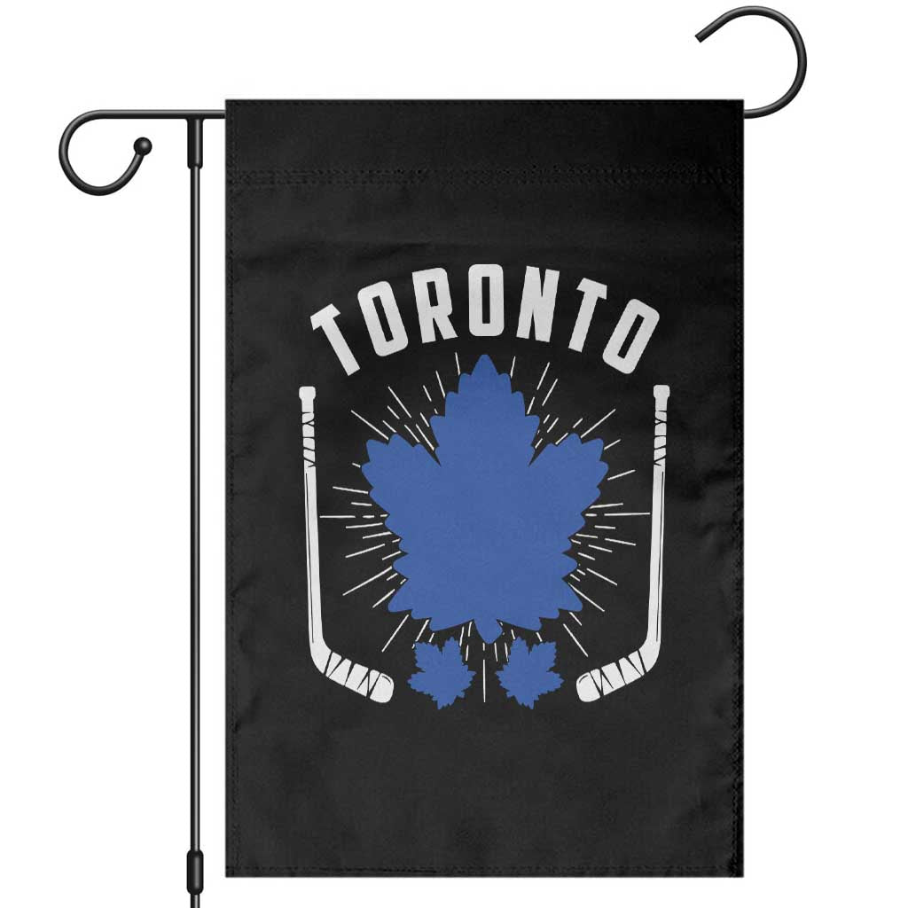 Toronto Ice Hockey Lover Garden Flag Vintage Canada Gift TS12 Black Print Your Wear