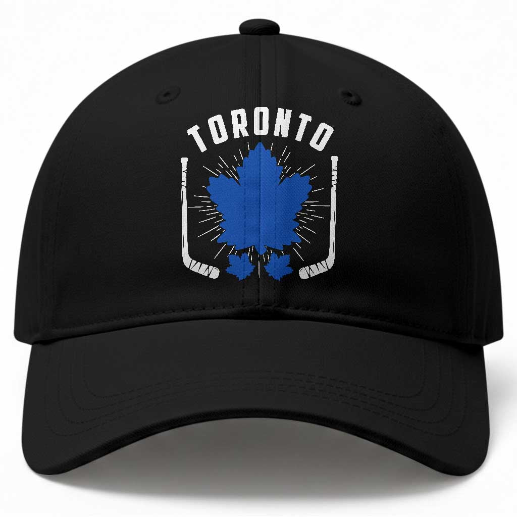 Toronto Ice Hockey Lover Baseball Cap Vintage Canada Gift TS12 Print Your Wear