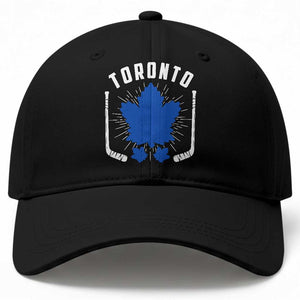 Toronto Ice Hockey Lover Baseball Cap Vintage Canada Gift TS12 Print Your Wear