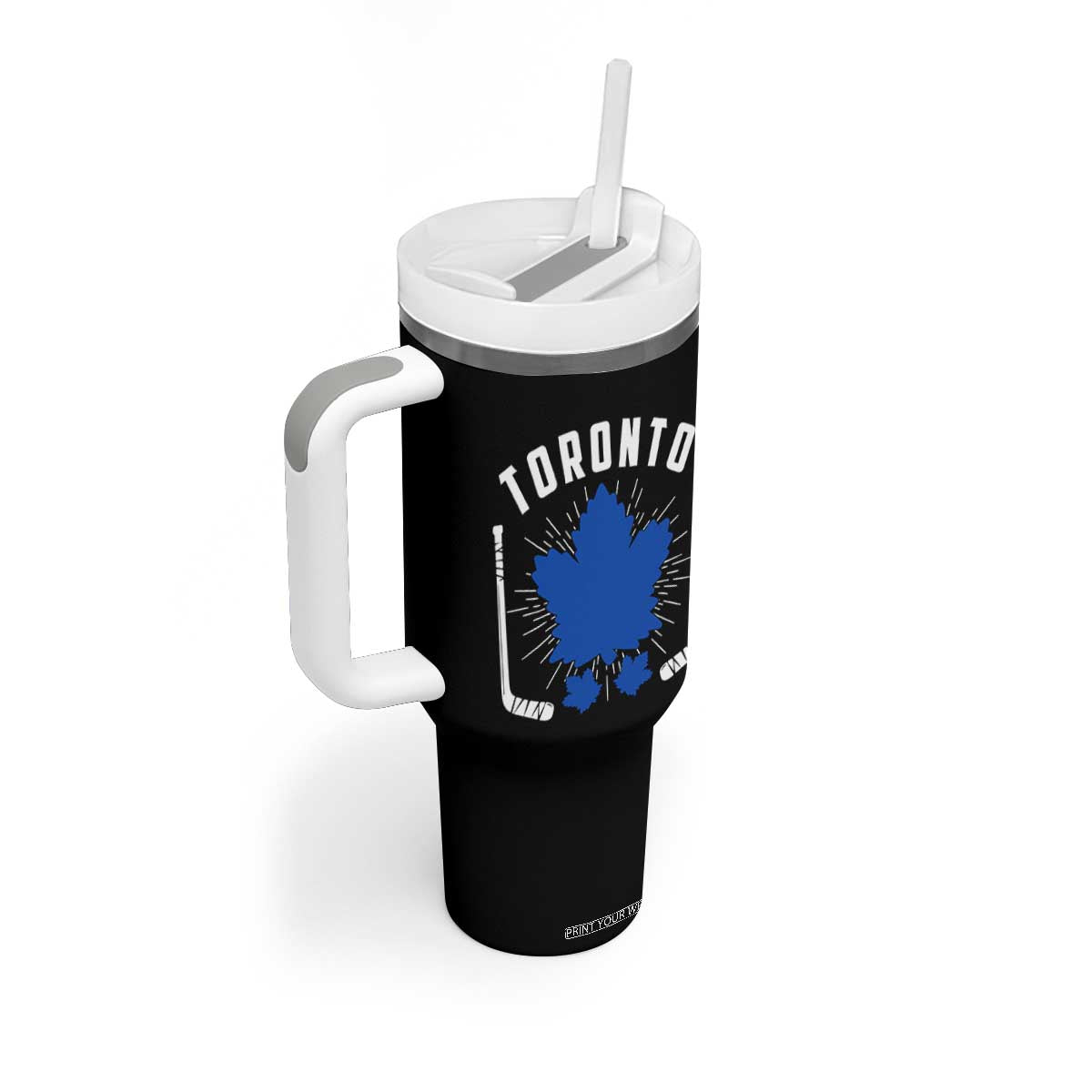 Toronto Ice Hockey Lover Tumbler With Handle Vintage Canada Gift TS12 Print Your Wear