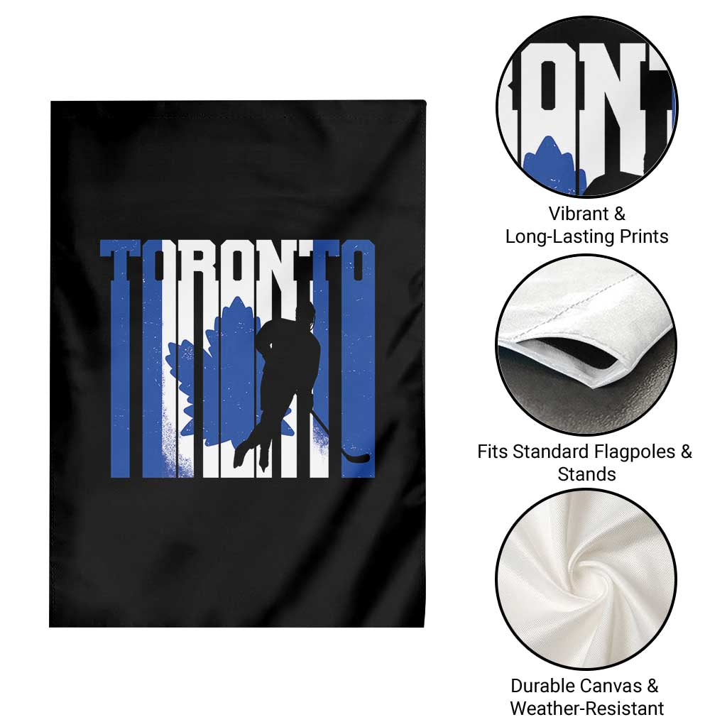 Ice Hockey Torontonian Player Garden Flag Toronto Flag Gift TS12 Print Your Wear