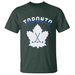 Toronto Ice Hockey Lover T Shirt Gift For Torontonian TS12 Dark Forest Green Print Your Wear