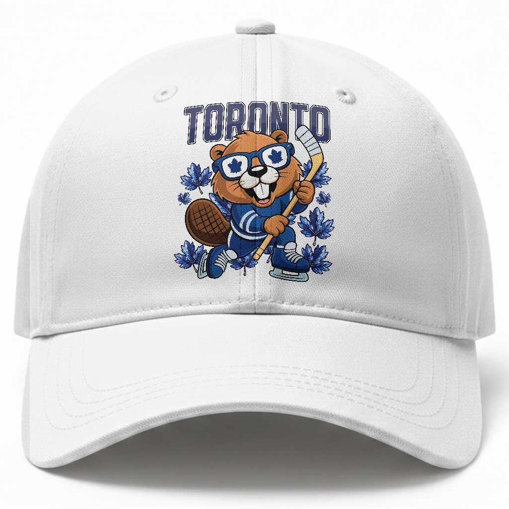 Toronto Ice Hockey Beaver Baseball Cap Canadian Pride Gift TS12 Print Your Wear