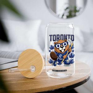 Toronto Ice Hockey Beaver Glass Can Canadian Pride Gift TS12 Print Your Wear