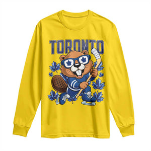 Toronto Ice Hockey Beaver Long Sleeve Shirt Canadian Pride Gift TS12 Daisy Print Your Wear