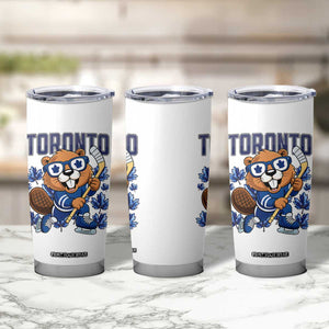 Toronto Ice Hockey Beaver Tumbler Cup Canadian Pride Gift TS12 Print Your Wear