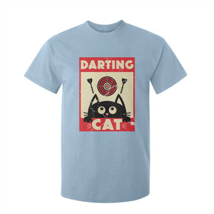 Black Cat Dart Thrower T Shirt For Kid Cat Lover Dartist Gift TS12 Light Blue Print Your Wear