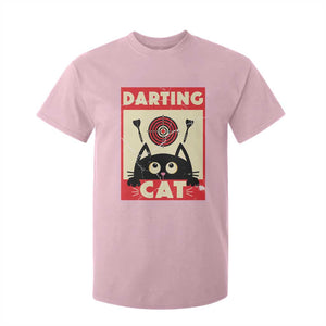 Black Cat Dart Thrower T Shirt For Kid Cat Lover Dartist Gift TS12 Light Pink Print Your Wear