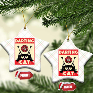 Black Cat Dart Thrower Ceramic Ornament Cat Lover Dartist Gift TS12 Print Your Wear