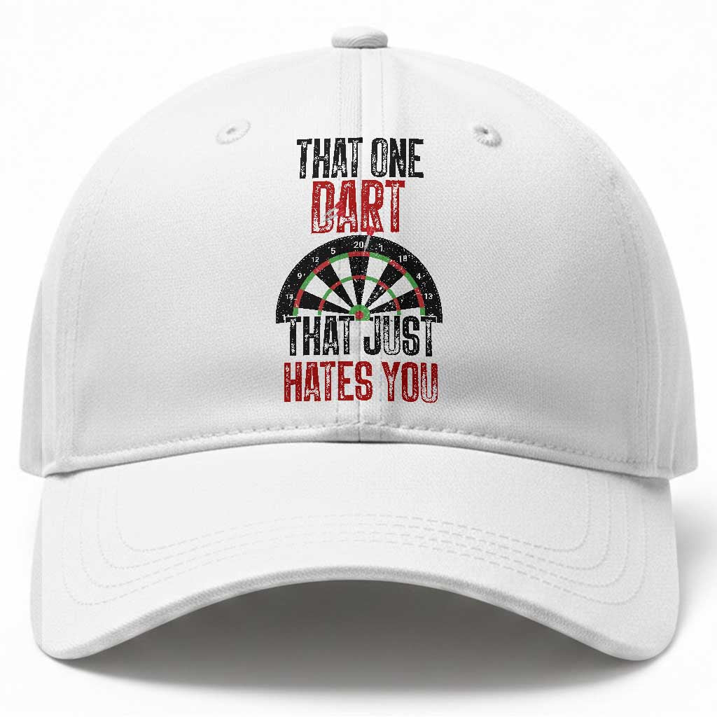 That One Dart That Just Hates You Baseball Cap Funny Dartist Gift TS12 Print Your Wear