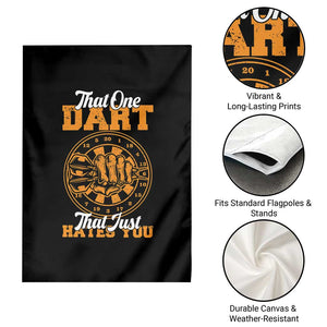 Funny Dartist Pub Game Garden Flag That One Dart That Just Hates You TS12 Print Your Wear