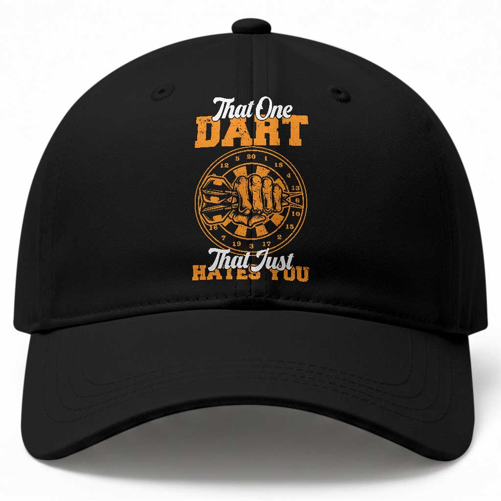 Funny Dartist Pub Game Baseball Cap That One Dart That Just Hates You TS12 Print Your Wear