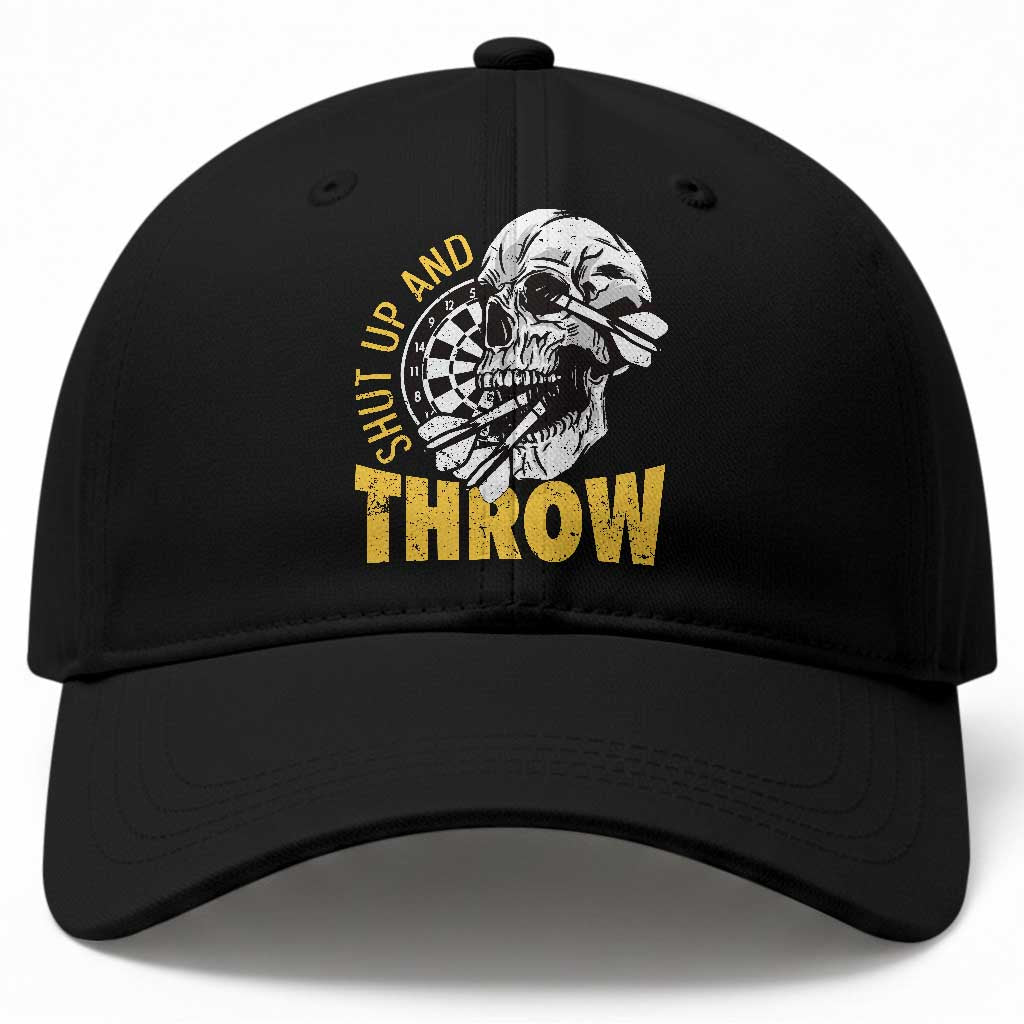 Funny Skeleton Darts Player Baseball Cap I Suck At Darts TS12 Print Your Wear