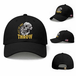 Funny Skeleton Darts Player Baseball Cap I Suck At Darts TS12 Baseball Cap Universal Fit Black Print Your Wear