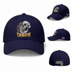 Funny Skeleton Darts Player Baseball Cap I Suck At Darts TS12 Baseball Cap Universal Fit Dark Blue Print Your Wear