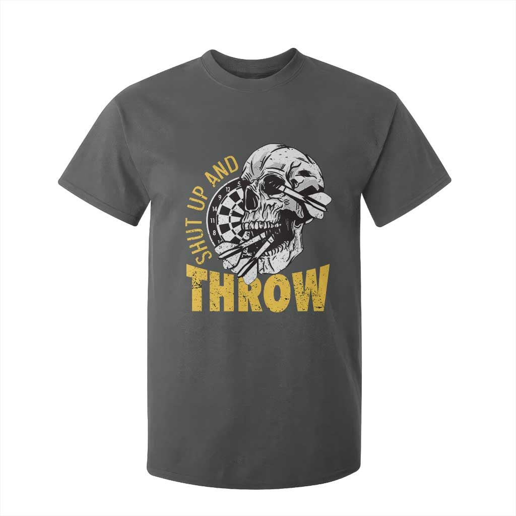 Funny Skeleton Darts Player T Shirt For Kid I Suck At Darts TS12 Dark Heather Print Your Wear