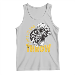 Funny Skeleton Darts Player Tank Top I Suck At Darts TS12 Ash Print Your Wear