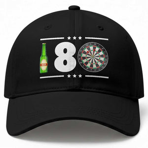 Darts Master 180 And Beer Baseball Cap Funny Bullseye Shooter Gift TS12 Print Your Wear