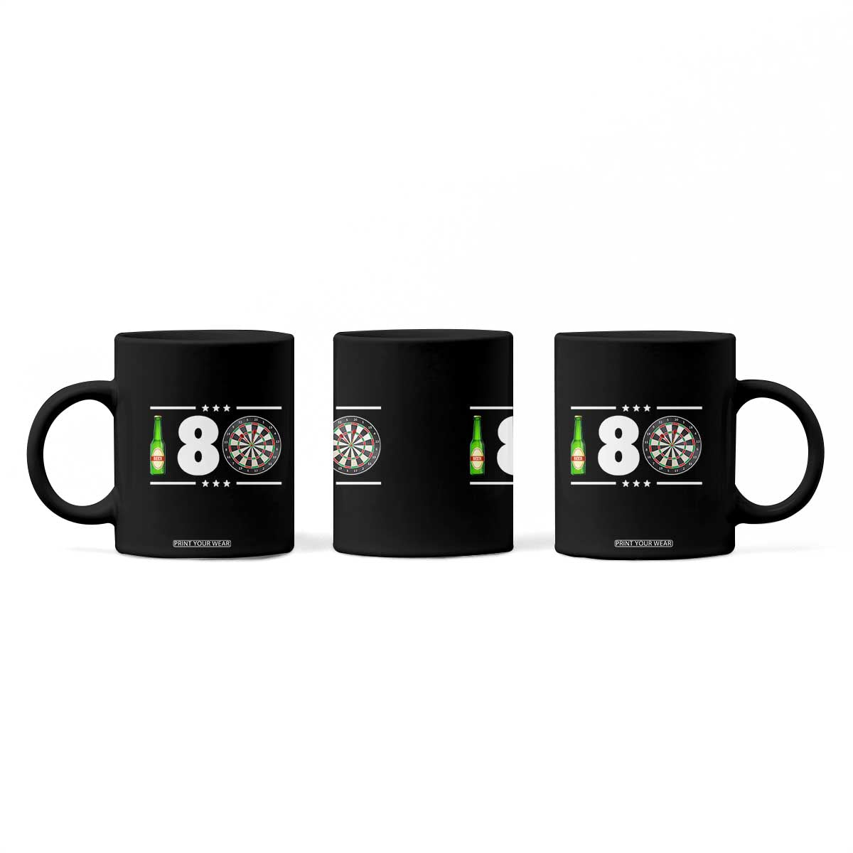 Darts Master 180 And Beer Coffee Mug Funny Bullseye Shooter Gift TS12 Print Your Wear