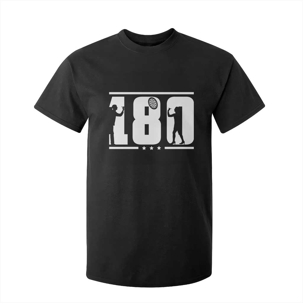 Darts 180 Max Score Player T Shirt For Kid Darts Fan Gift TS12 Black Print Your Wear