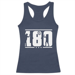 Darts 180 Max Score Player Racerback Tank Top Darts Fan Gift TS12 Navy Print Your Wear