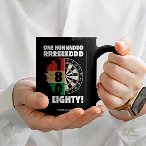 One Hundred And Eighty Coffee Mug Funny Darts Player Gift TS12 Print Your Wear