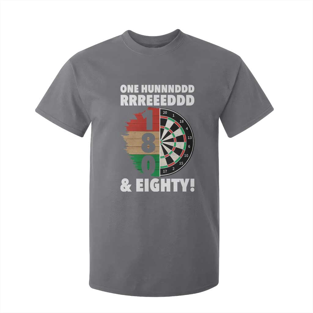 One Hundred And Eighty T Shirt For Kid Funny Darts Player Gift TS12 Charcoal Print Your Wear