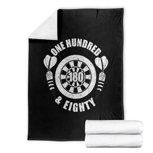Triple 20 Master Dartist Gift Throw Blanket One Hundred And Eighty TS12 Black Print Your Wear