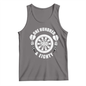 Triple 20 Master Dartist Gift Tank Top One Hundred And Eighty TS12 Deep Heather Print Your Wear