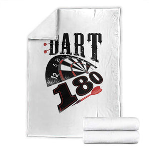 Max Score 180 Darts Lover Throw Blanket Darts Team Party Gift TS12 White Print Your Wear