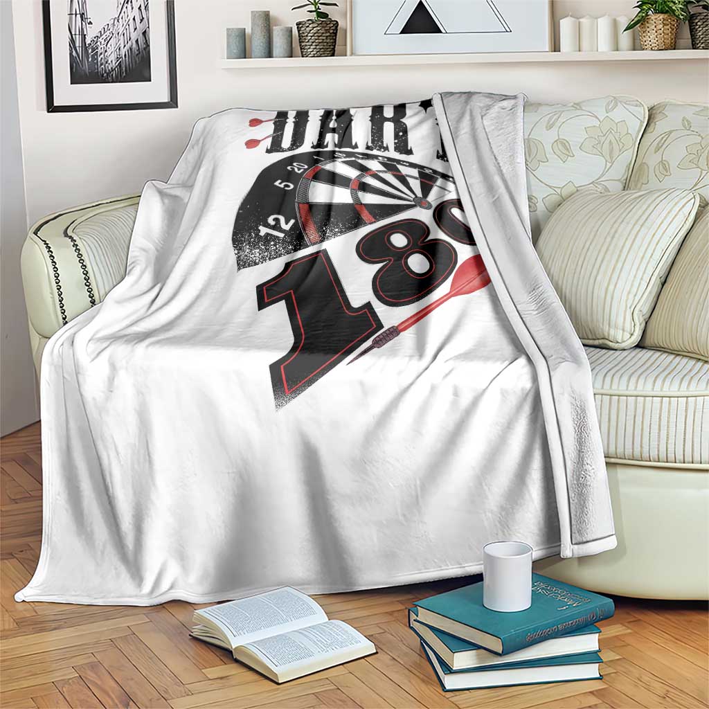 Max Score 180 Darts Lover Throw Blanket Darts Team Party Gift TS12 Print Your Wear