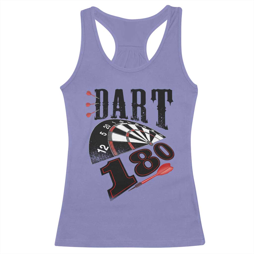 Max Score 180 Darts Lover Racerback Tank Top Darts Team Party Gift TS12 Violet Print Your Wear