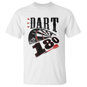 Max Score 180 Darts Lover T Shirt Darts Team Party Gift TS12 White Print Your Wear