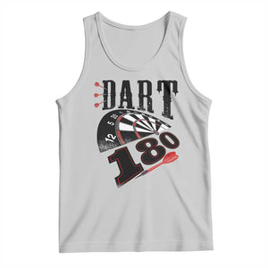 Max Score 180 Darts Lover Tank Top Darts Team Party Gift TS12 Ash Print Your Wear