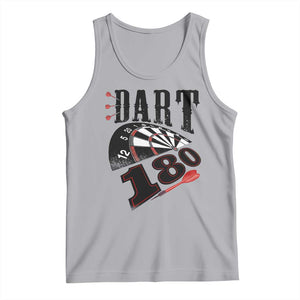 Max Score 180 Darts Lover Tank Top Darts Team Party Gift TS12 Athletic Heather Print Your Wear