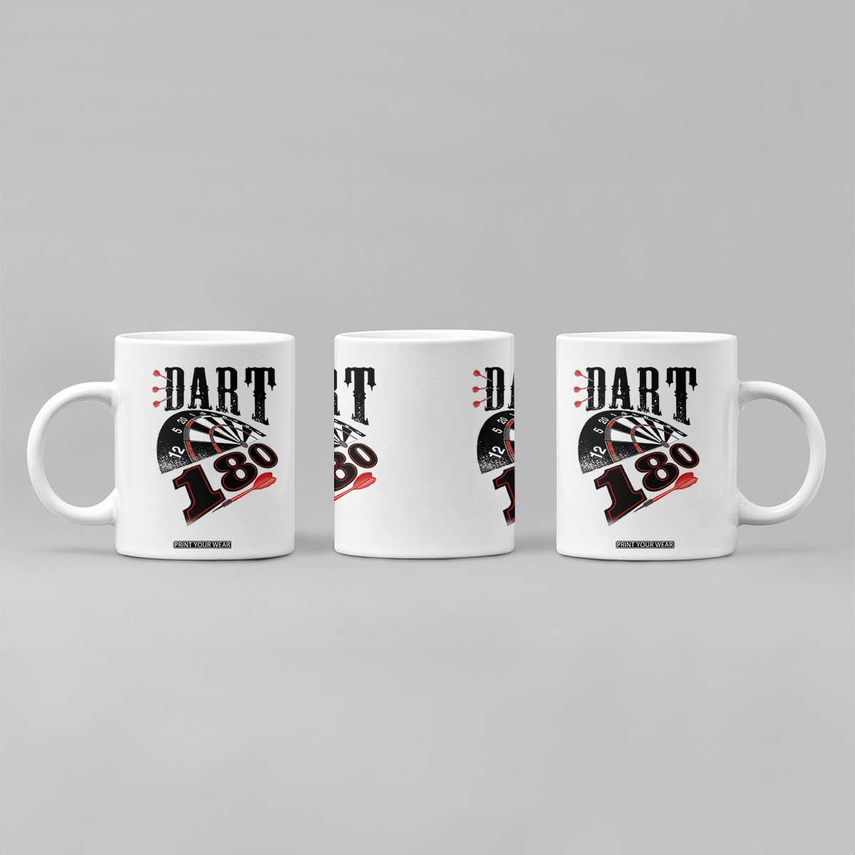Max Score 180 Darts Lover Coffee Mug Darts Team Party Gift TS12 Print Your Wear