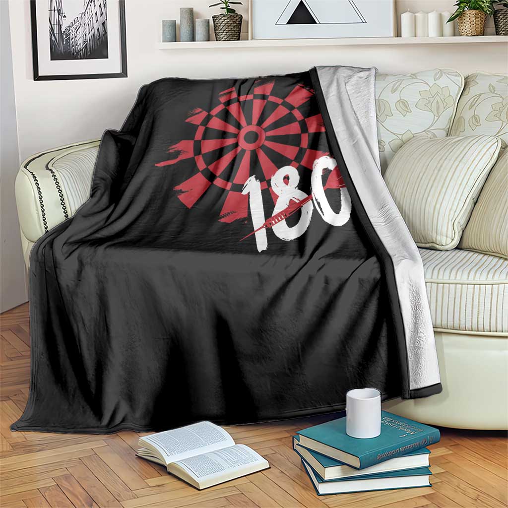 Triple 20 Master Dartist Throw Blanket Funny Pub Games Drinking Gift TS12 Print Your Wear