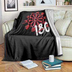 Triple 20 Master Dartist Throw Blanket Funny Pub Games Drinking Gift TS12 Print Your Wear