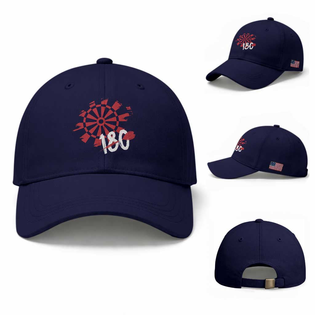 Triple 20 Master Dartist Baseball Cap Funny Pub Games Drinking Gift TS12 Baseball Cap Universal Fit Dark Blue Print Your Wear