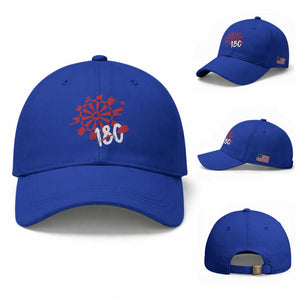 Triple 20 Master Dartist Baseball Cap Funny Pub Games Drinking Gift TS12 Baseball Cap Universal Fit Royal Blue Print Your Wear