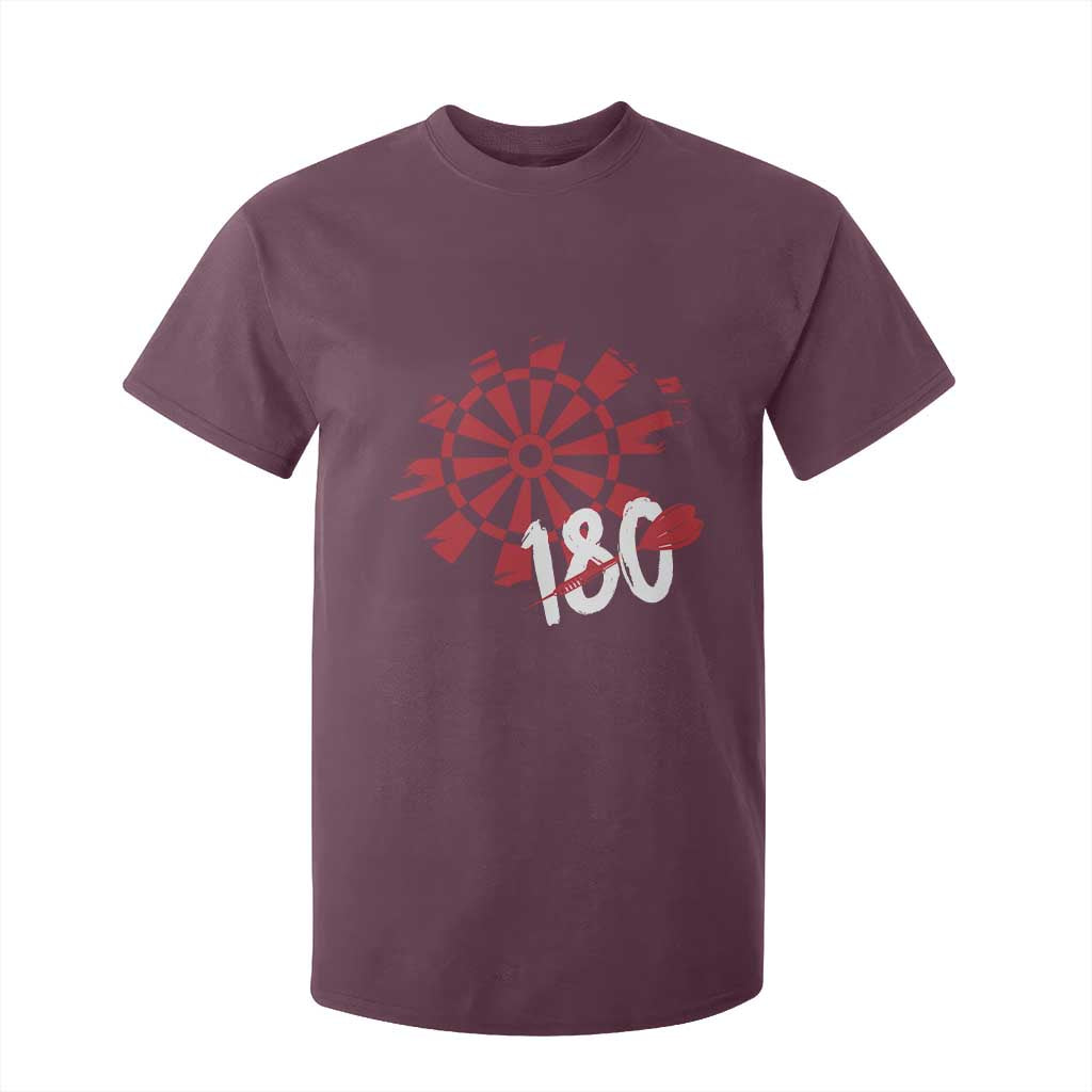 Triple 20 Master Dartist T Shirt For Kid Funny Pub Games Drinking Gift TS12 Maroon Print Your Wear