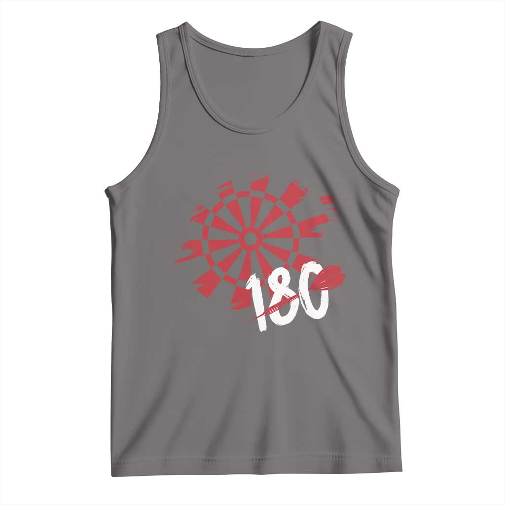 Triple 20 Master Dartist Tank Top Funny Pub Games Drinking Gift TS12 Deep Heather Print Your Wear