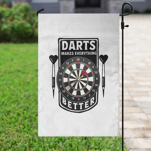 Darts Makes Everything Better Garden Flag Darts Lover Gift TS12 Print Your Wear