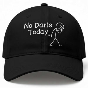 Funny No Dart Today Baseball Cap Darts Enthusiast Gift TS12 Print Your Wear