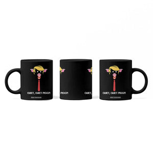 Quiet Quiet Piggy Meme Coffee Mug Anti Authoritarian Political Gag Gift TS12 Print Your Wear