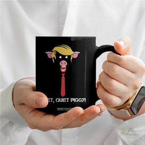 Quiet Quiet Piggy Meme Coffee Mug Anti Authoritarian Political Gag Gift TS12 Print Your Wear