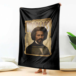 Frederick Douglass Historical Newspaper Throw Blanket The Sage Of Cedar Hill TS12 Print Your Wear