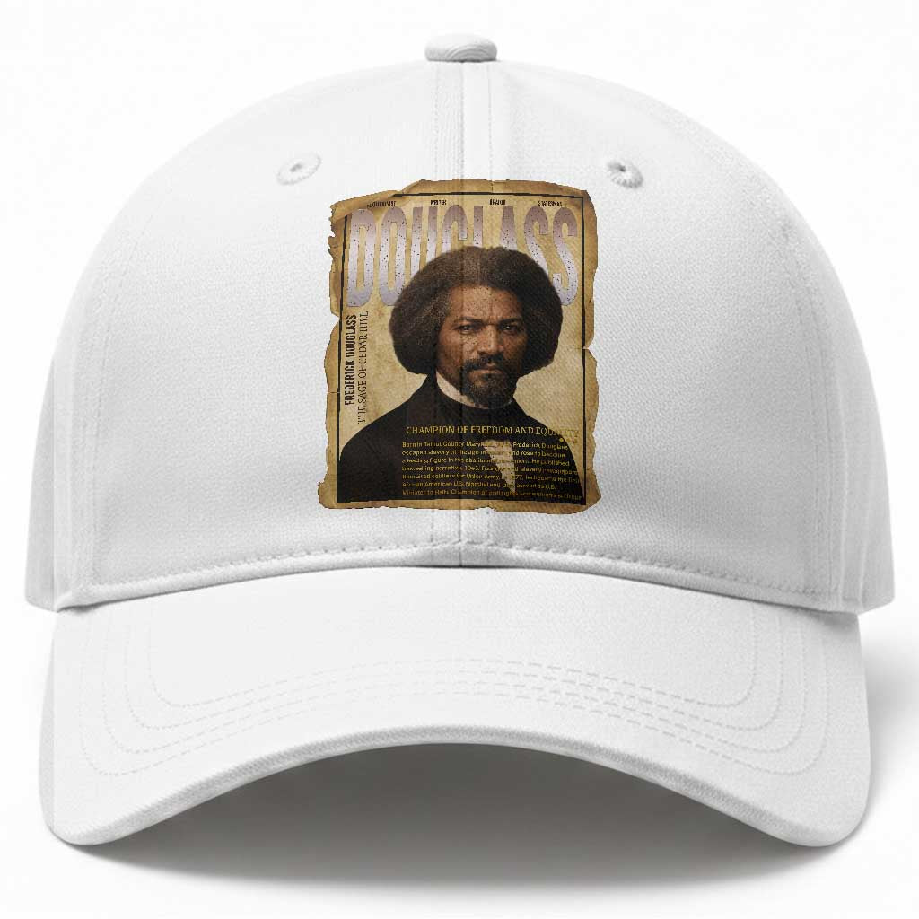 Frederick Douglass Historical Newspaper Baseball Cap The Sage Of Cedar Hill TS12 Print Your Wear