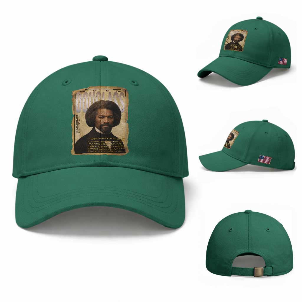 Frederick Douglass Historical Newspaper Baseball Cap The Sage Of Cedar Hill TS12 Baseball Cap Universal Fit Irish Green Print Your Wear